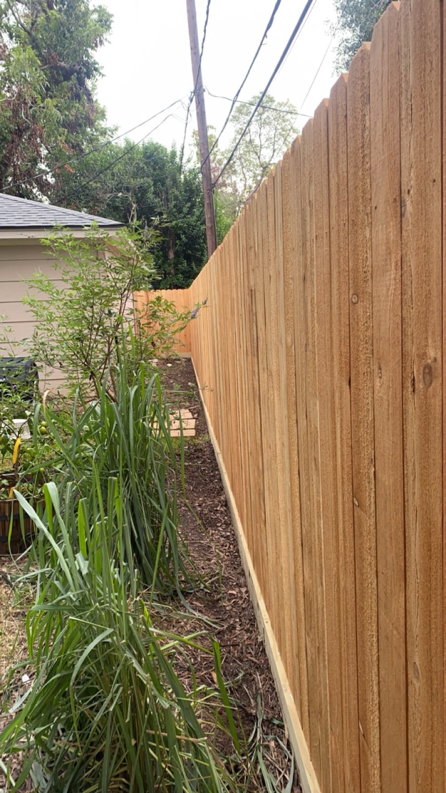 Pointe West fence & gate — Galveston project 3