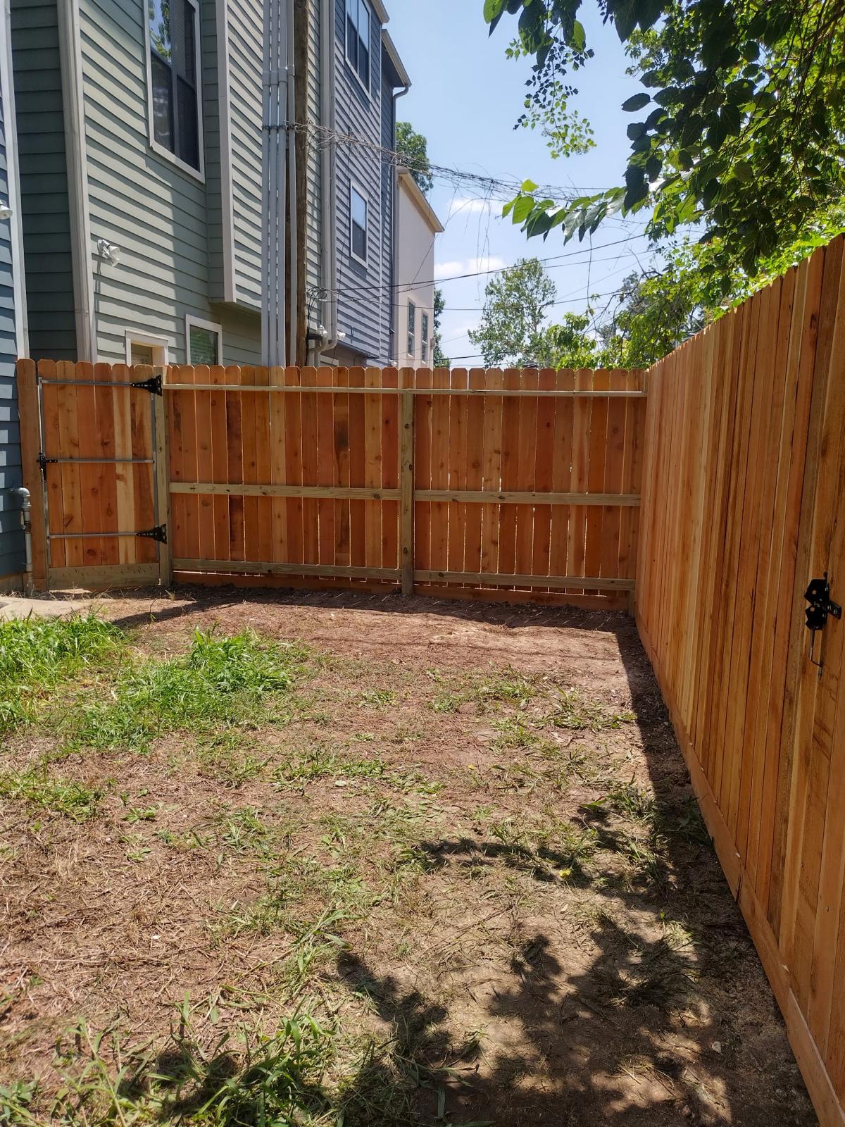 Flat Top Iron Fence — Galveston project 3