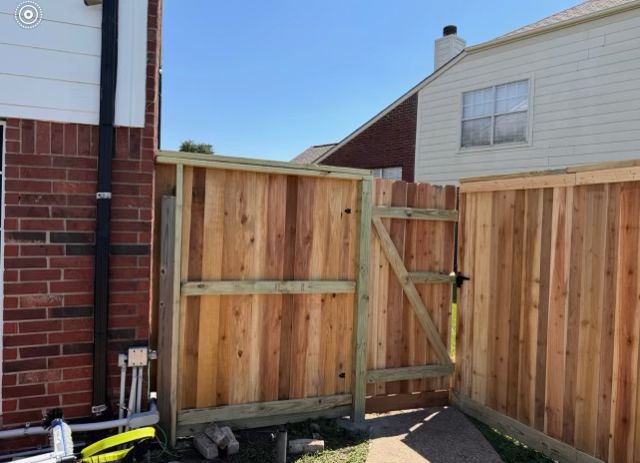 Crafting a Dream Wooden Fence for Ralph in Galveston Texas