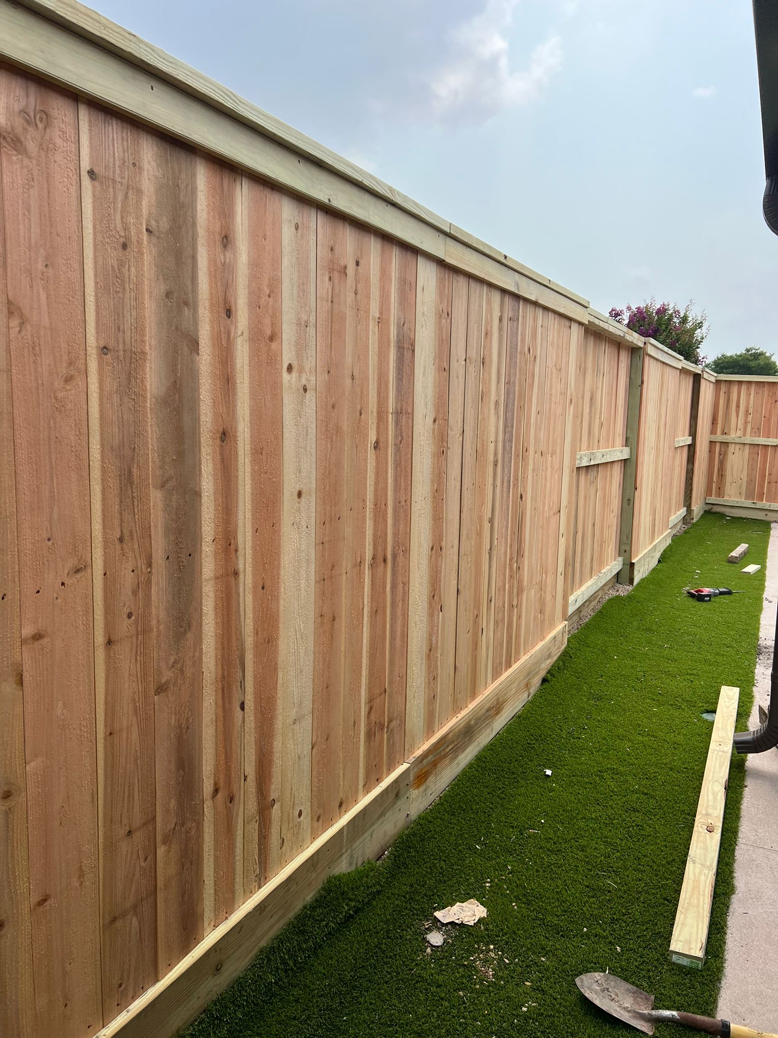 Fence installation in Galveston Island, TX by Mustang Fencing Services