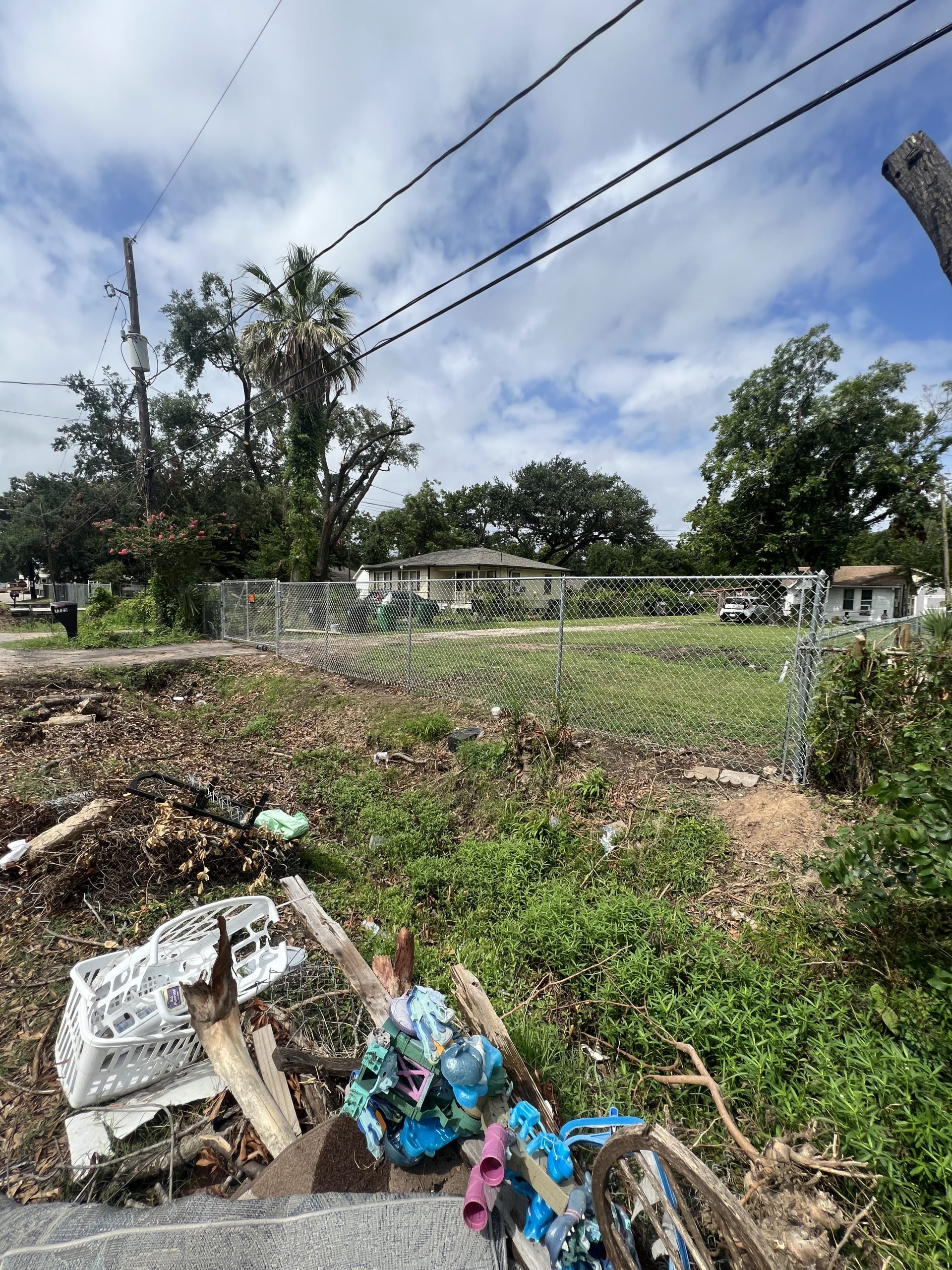 Galveston Island fence & gate — Galveston-area project 3
