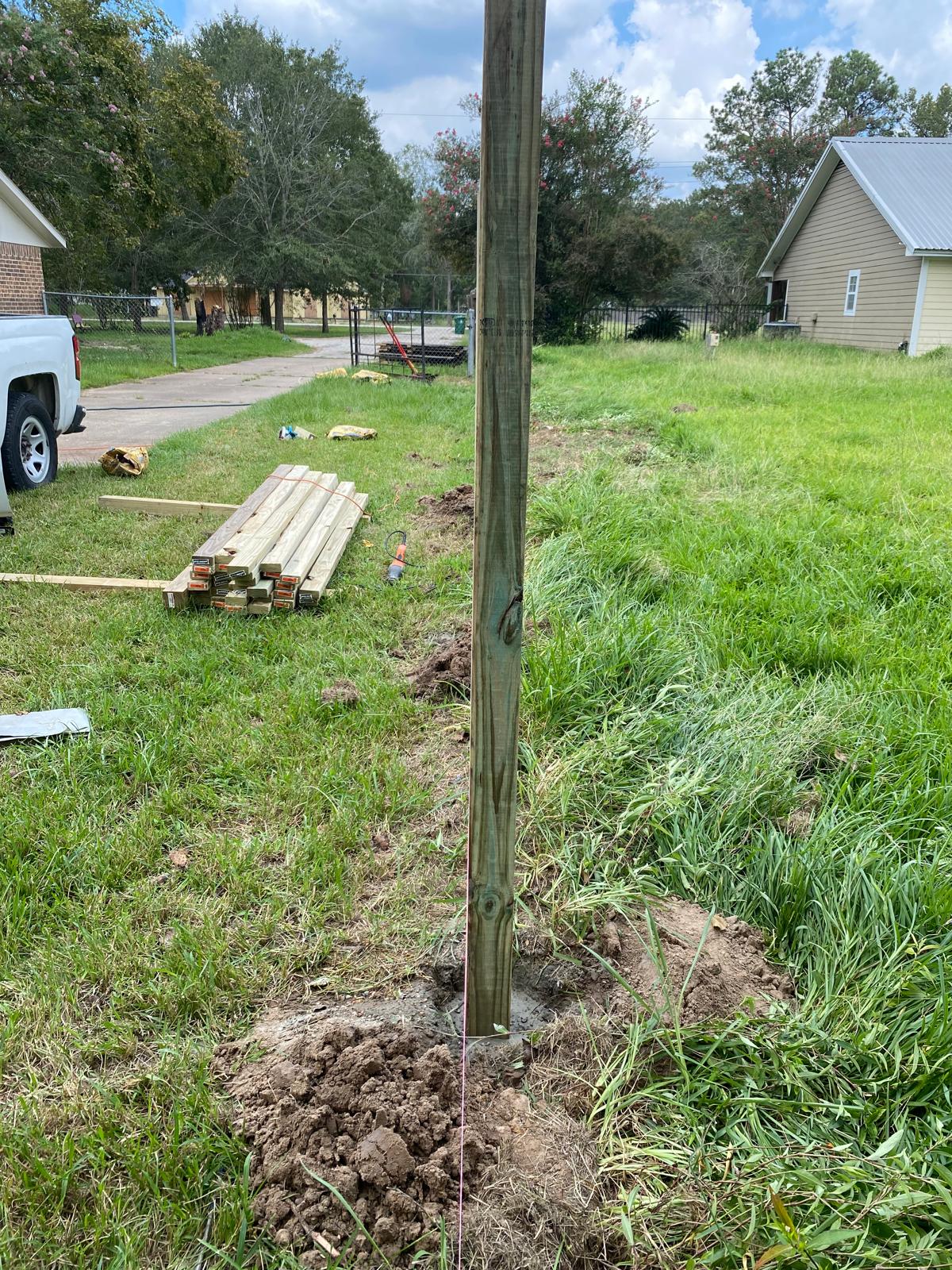 School & Institutional Fencing — Galveston-area project 2