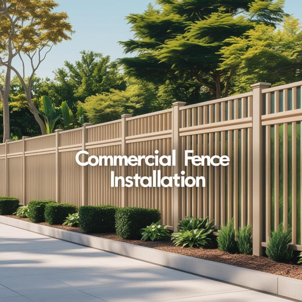 Commercial aluminum fencing around a multifamily property