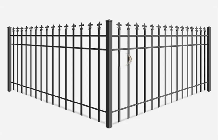 Product render: Iron fence · Custom Finial