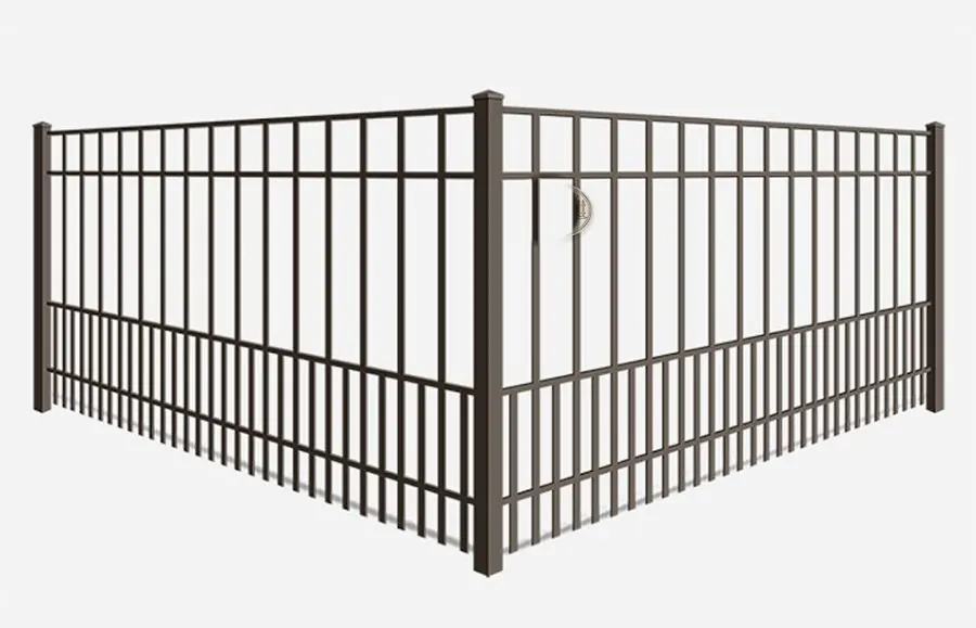 Product render: Iron fence · Puppy Pickets