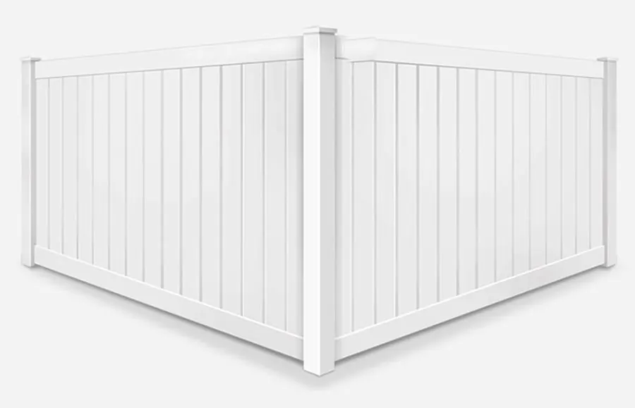 Product render: Vinyl fence · Full Privacy